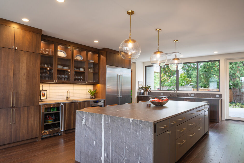 Spacious Kitchen With Island Storage And Natural Light